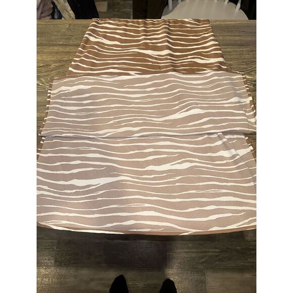 Women's Slip Dress - A New Day Brown Zebra Striped Small. NWT. Y - Picture 4 of 7